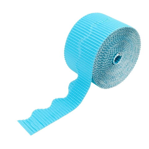 SCO CORRUGATED BORDER 57MMX15M AZURE