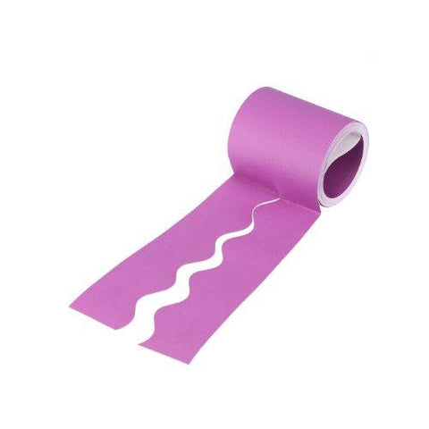 SCO CARD DECORATIVE BORDER ROLL VIOLET 57MMX15M 1PC