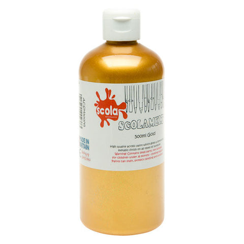 SCO SCOLAMELT ACRYLIC GOLD 500ML