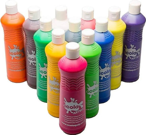 Scola Artmix Assorted 12X500Ml Set