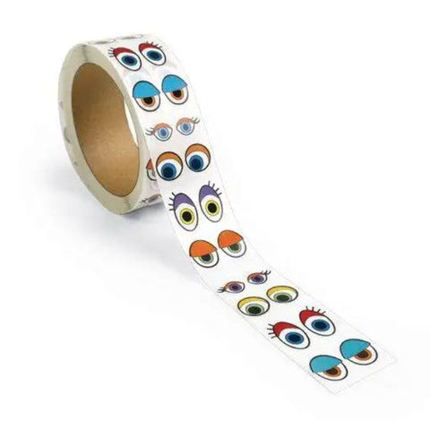 Scola Wiggly Eyes Stickers Multicoloured