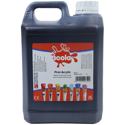 SCOLA FIRST ACRYLIC 2LT BLACK