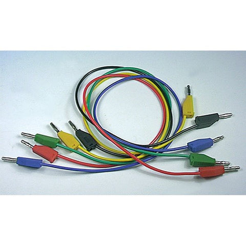 Leads stackable 4mm 0.5m green