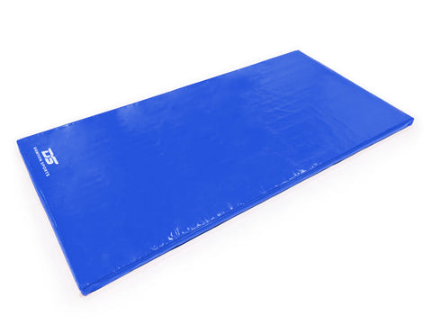 Gymnastic Flat Mat - Blue (183cm x 100cm x 5cm)
