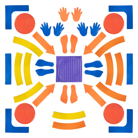 Floor Markers SET of 39 - Assorted