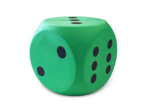 Big Foam Dice - Green (15cmx15cm)