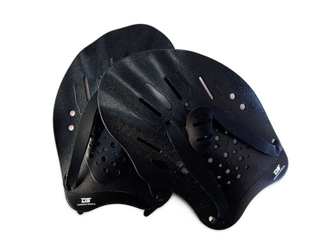 Hand paddles - Black (Large)