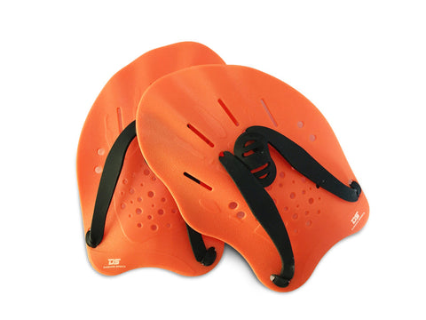 Hand paddles - Orange (Large)