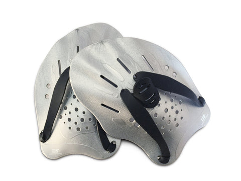 Hand paddles - Silver (Medium)