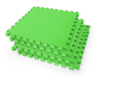 Interlocking Mat - Green (Set of 4)