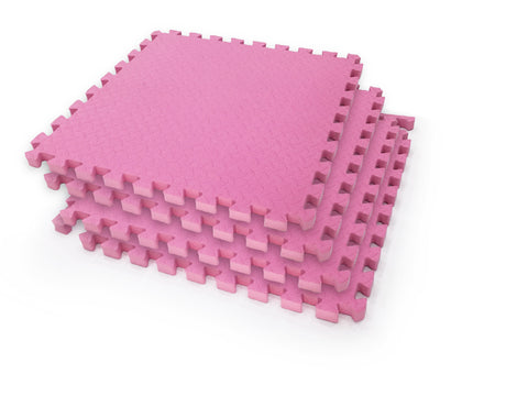 Interlocking Mat - Pink (Set of 4)