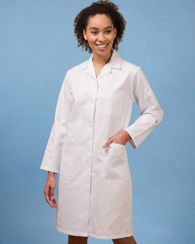 Lab coat p/cotton ladies 108cm