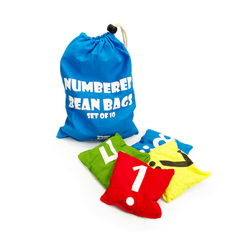 Numbered Bean Bags (Set of 10)