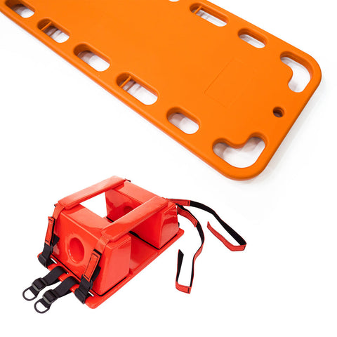 Floating Stretcher with Head Immobilizer