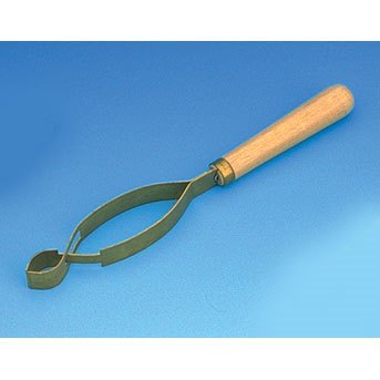 Test tube holder brass wood handle