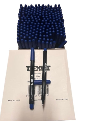 Texet Handwriting Pens - Blue
