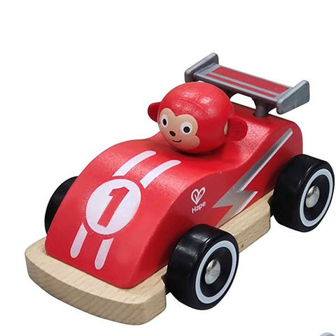 Hape Wild Rider Vehicle Racing Toy Car - Red