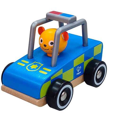 Hape Wild Rider Vehicle Police Toy Car - Blue