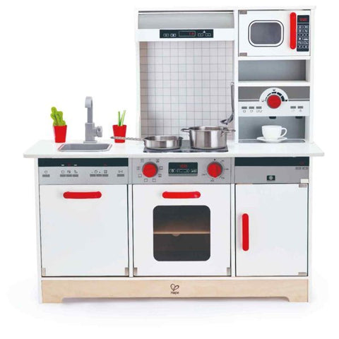 Hape All-In-1 Kitchen & Food Playset w/ Accessories 15 pcs