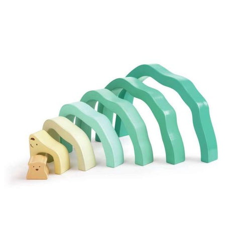 Arctic Polar Bear Stacking Blocks