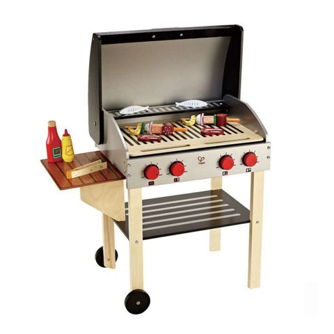 Gourmet Grill with Food