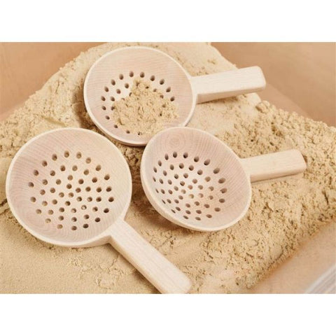 SHORT HANDLE HOLEY SPOONS