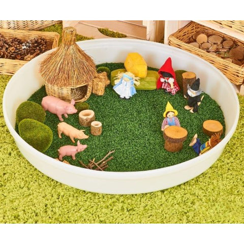 DEEP SPOT TRAY - GRASS CIRCLE
