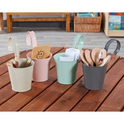 Metal Hanging Pots (4Pk)