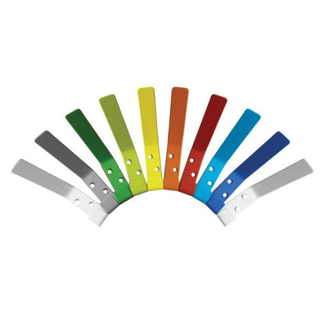 Monarch pack of 10 colourful coat hooks-(EHH-CH003)