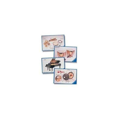 Musical Instrument Families - Percussion. Pack of 8 posters-(EHH-MU2223)