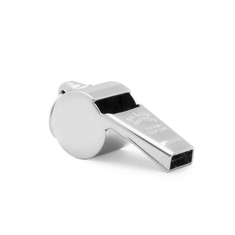 Acme large brass thunderer whistle - Nickel plated-(EHH-PP174)