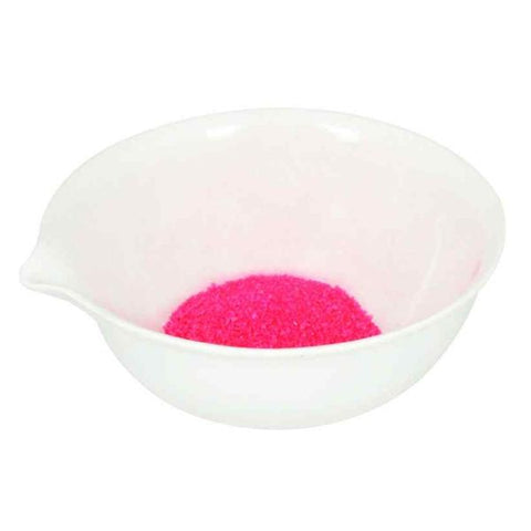 Basin Evaporating, Cap. 35ml, outer dia 60mm, Porcelain, round form with spout-EIS-CH0071A