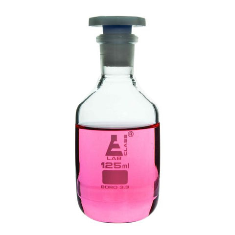 Clear Soda Lime Glass Reagent Bottles- 100 ml