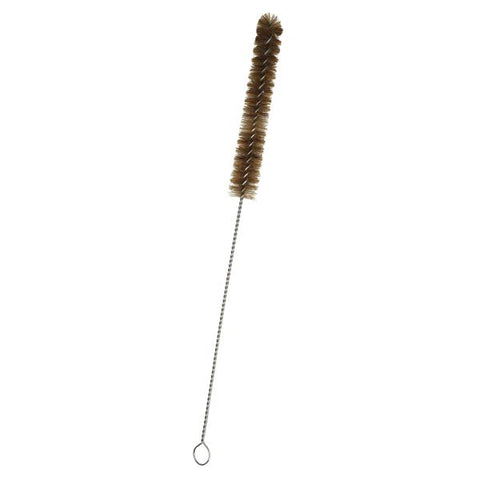 Brush Test tube - Bristle, with fan shaped end, L 80mm, dia 12mm, total length 230mm-EIS-CH0204A