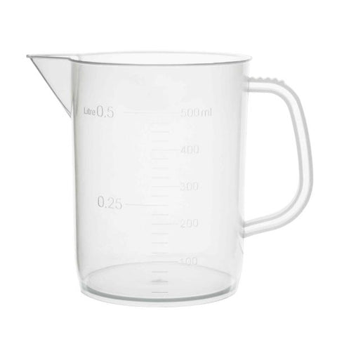 Polypropylene Measuring Jug - Euro Design 500 mL