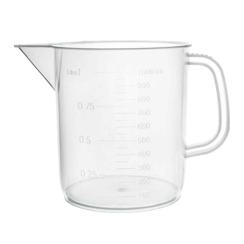 Measuring Jug-EURO Design, 1000ml, Polypropylene-EIS-CH0356F