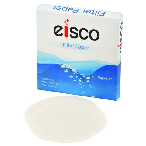 Filter Paper - Superior, 15cm, PK- of 100 circles-EIS-CH0390D