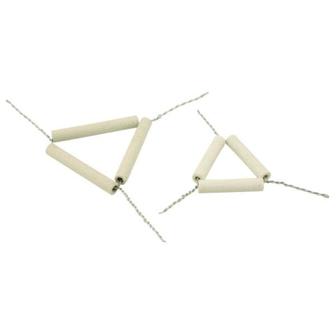 Clay Pipe Triangle 5cm.-EIS-CH0530A