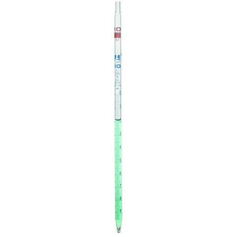 Pipette Serological class 'B' 10.0ml, Orange, Blue Printing-EIS-CH0572G