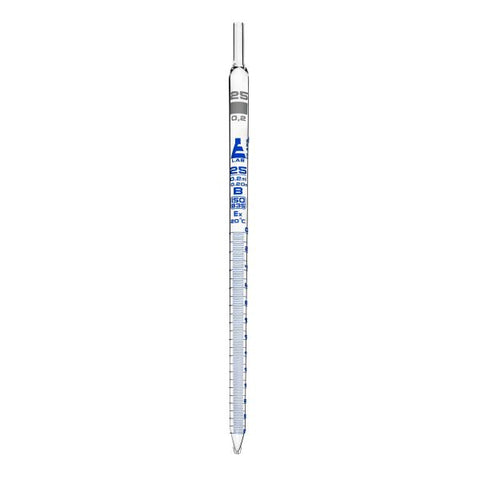 Pipette Serological class 'B' 25.0ml, White, Blue Printing-EIS-CH0572H