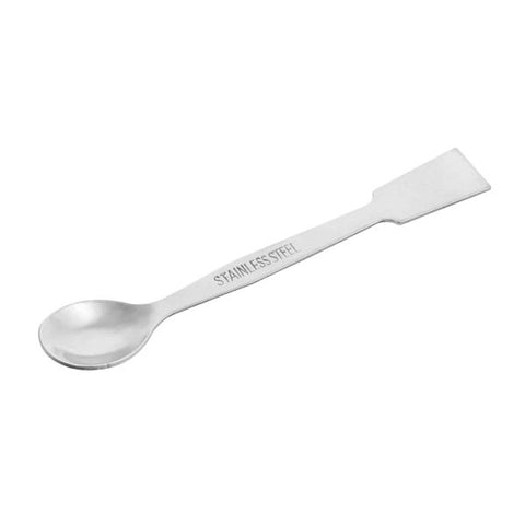Spatula Stainless steel 15cm., one end flat and other end spoon-EIS-CH0632B