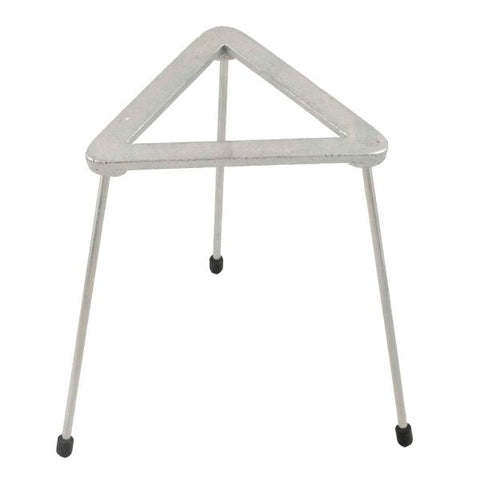 Tripod Stand - Triangular, Zinc plated cast iron top, OD 15cm, height 21cm.-EIS-CH0645B