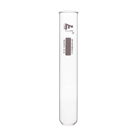 Heavy Wall Borosilicate Glass Test Tube - 18 mL
