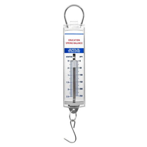 Spring Balances – Transparent Dual Scale 250 gm / 2.5N