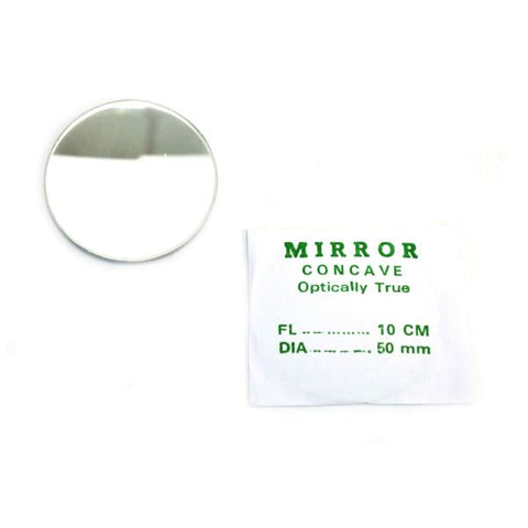 Concave Mirror - Diameter 50 mm | Focal Length 100 mm