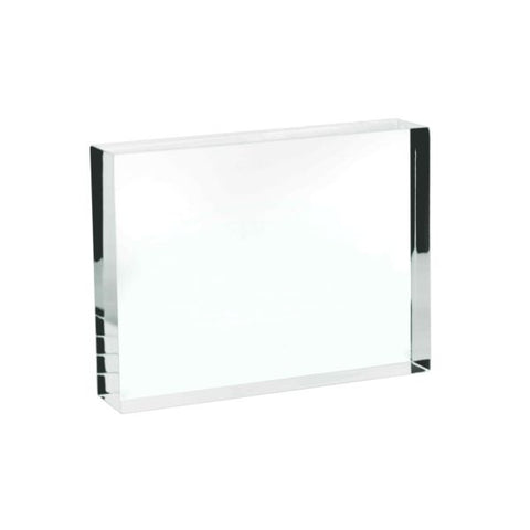 Rectangular Block - Acrylic, Size 100 x 75 x 18 mm-EIS-PH0568B