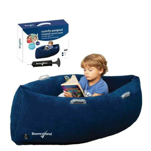 Comfy Peapod for ages 6-12  60'' Blue