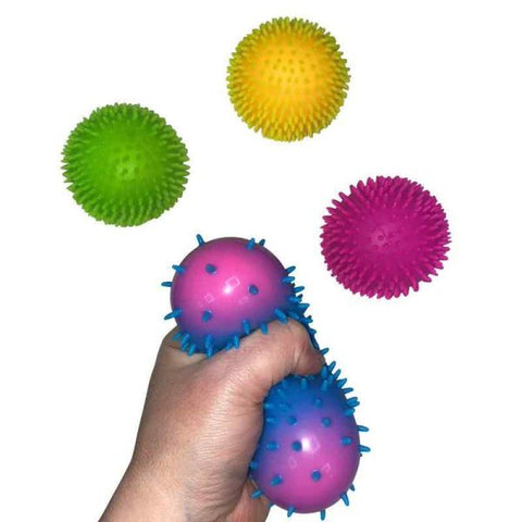Spikey Stress Ball pack 4 - UV reactive
