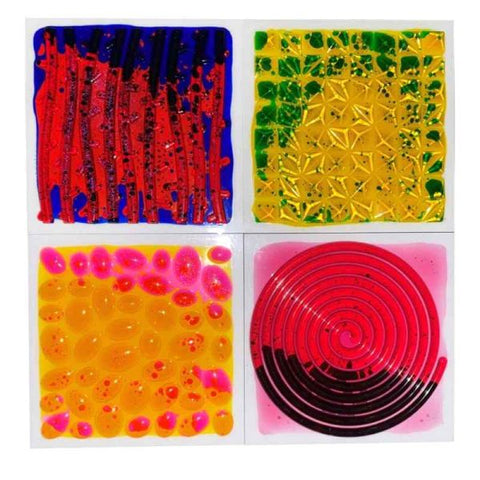 Textured Massage Liquid Tiles S/4 30cm
