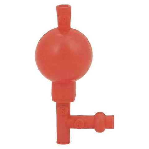 Pipette Filler Bulb Type (Red)    (Pk10)